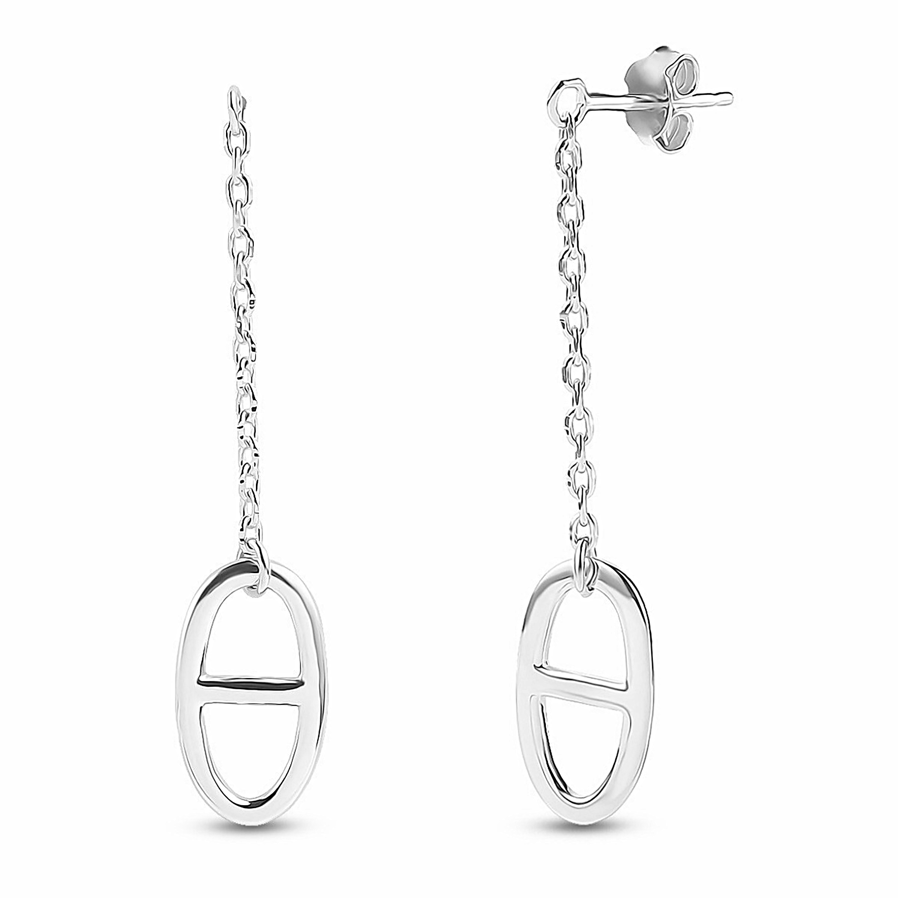 Boucles d'oreilles Éclat d'Argent