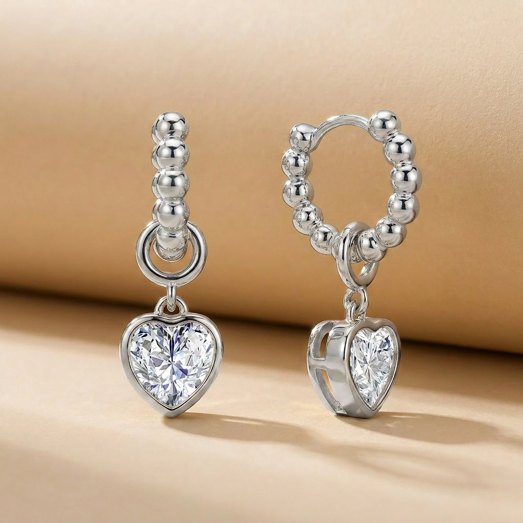 Boucles d'oreilles Éclat d'Argent
