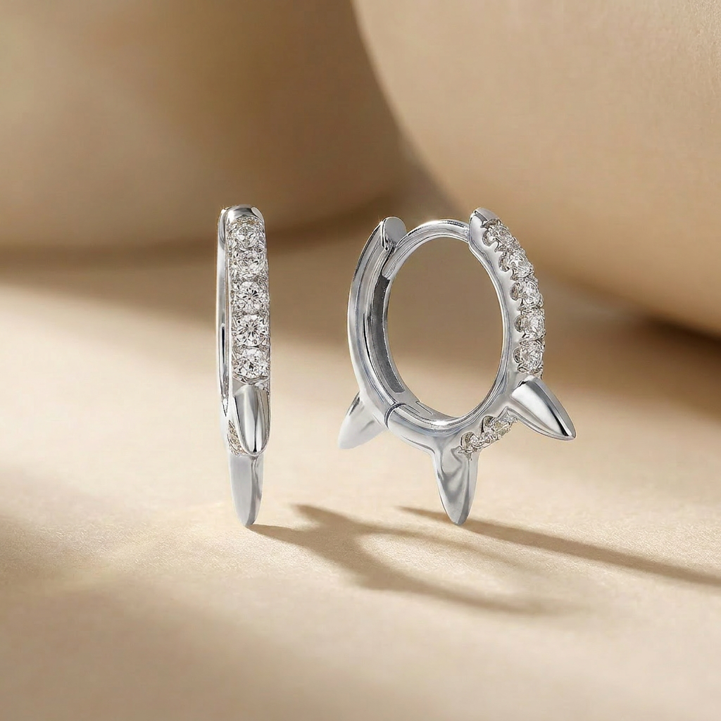 Boucles d'oreilles Éclat d'Argent