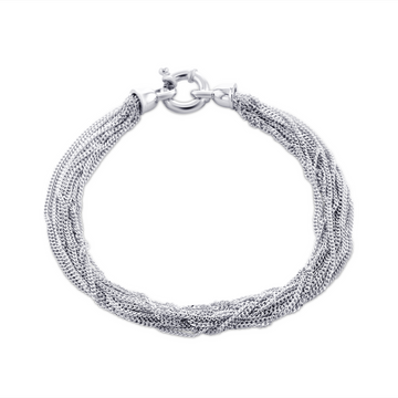 Silver Shard Bracelet