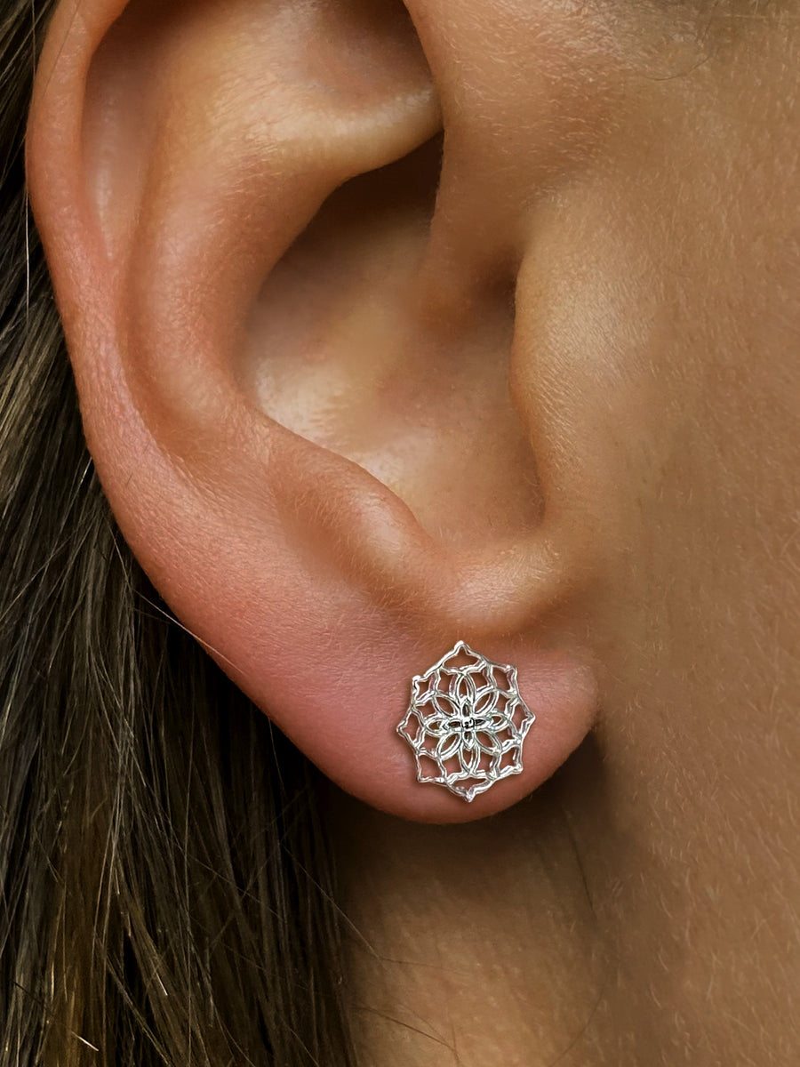 Boucles d'oreilles Éclat d'Argent