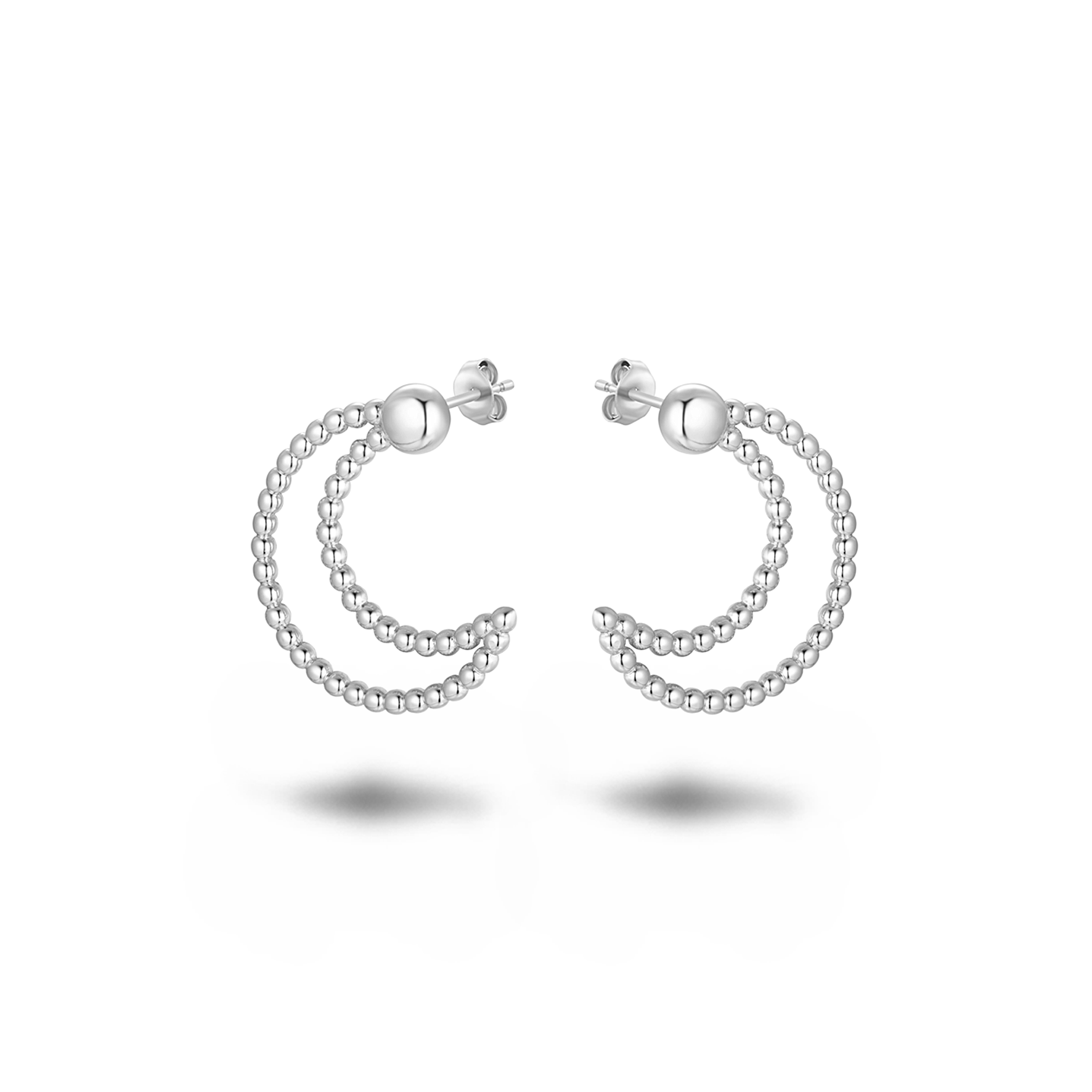 Boucles d'oreilles Éclat d'Argent