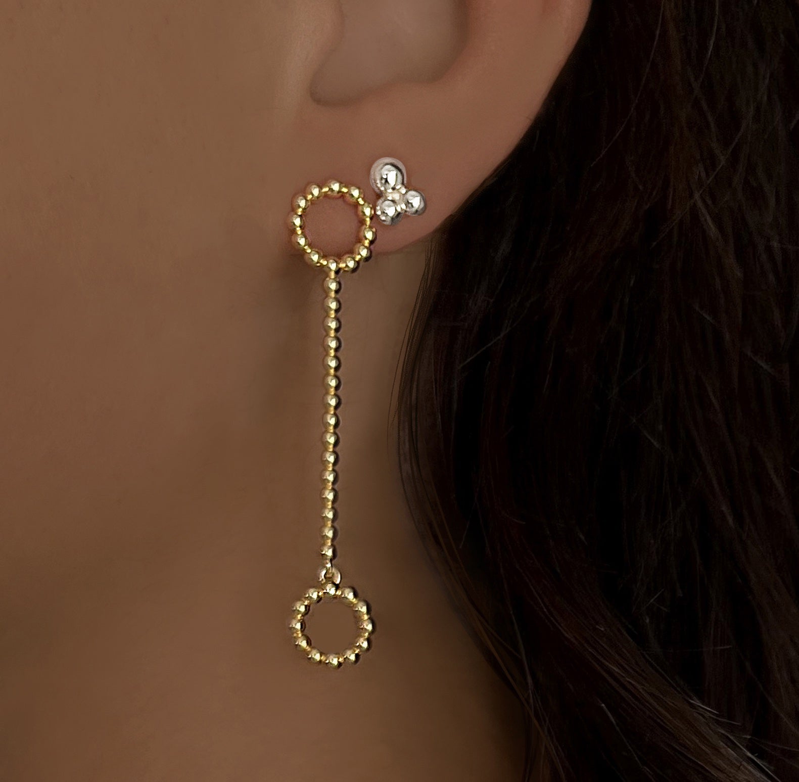 Boucles d'oreilles Éclat d'Argent