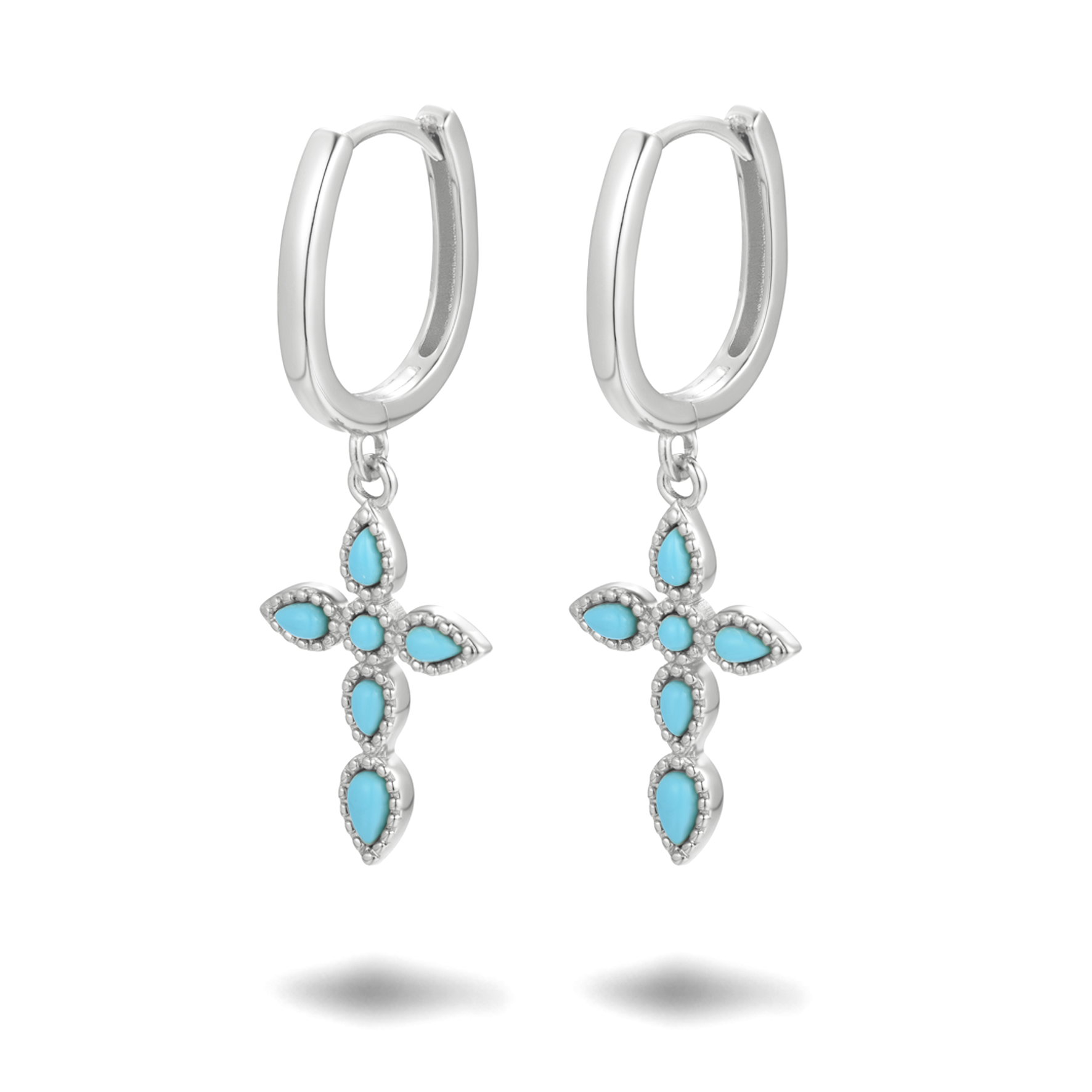 Boucles d'oreilles Éclat d'Argent