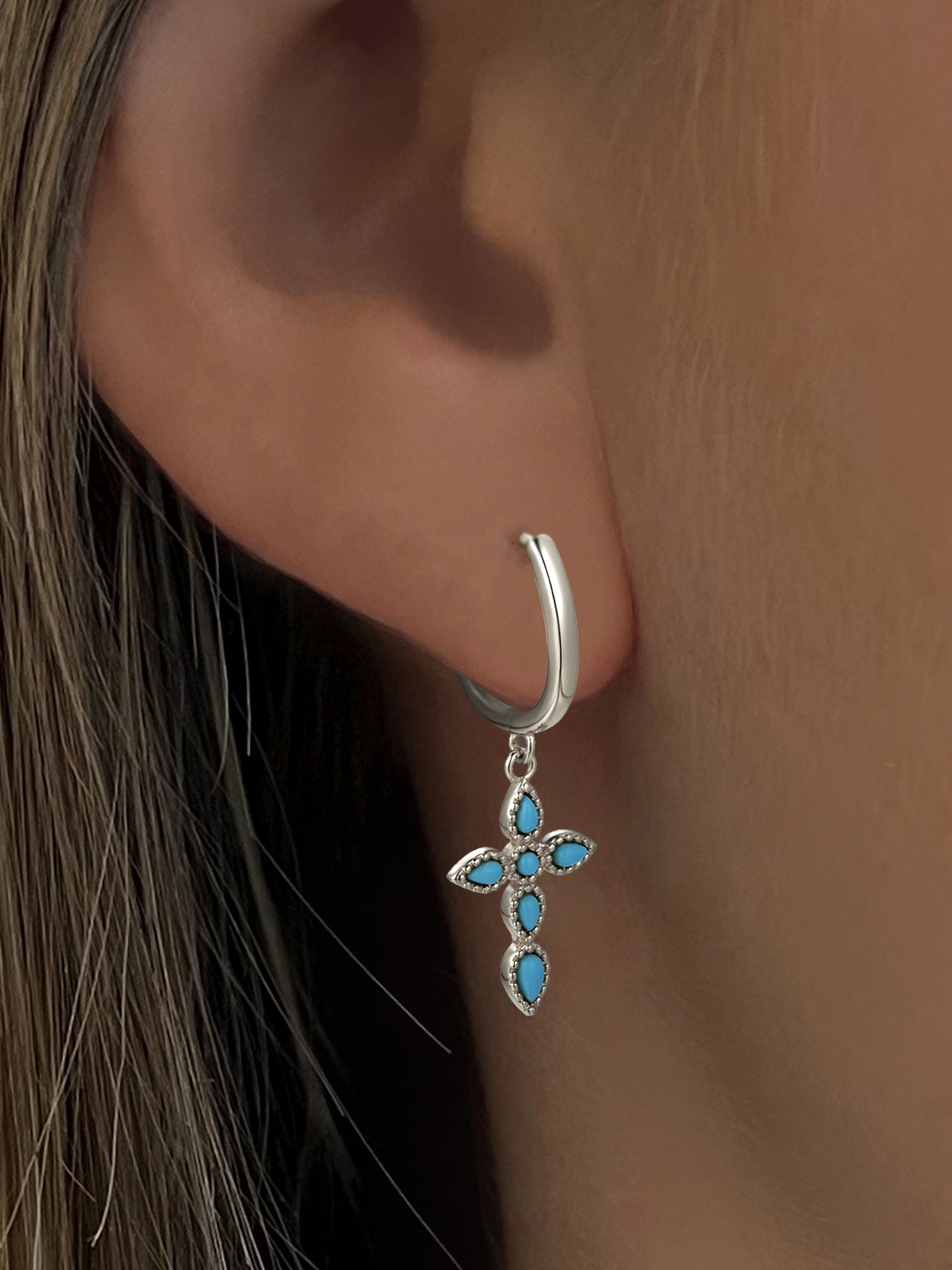 Boucles d'oreilles Éclat d'Argent