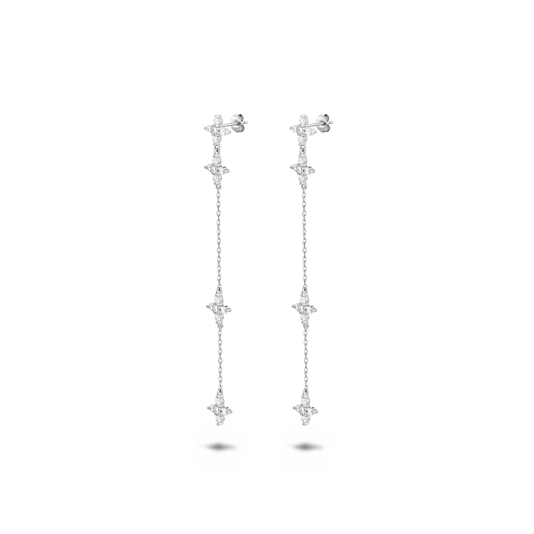 Boucles d'oreilles Éclat d'Argent