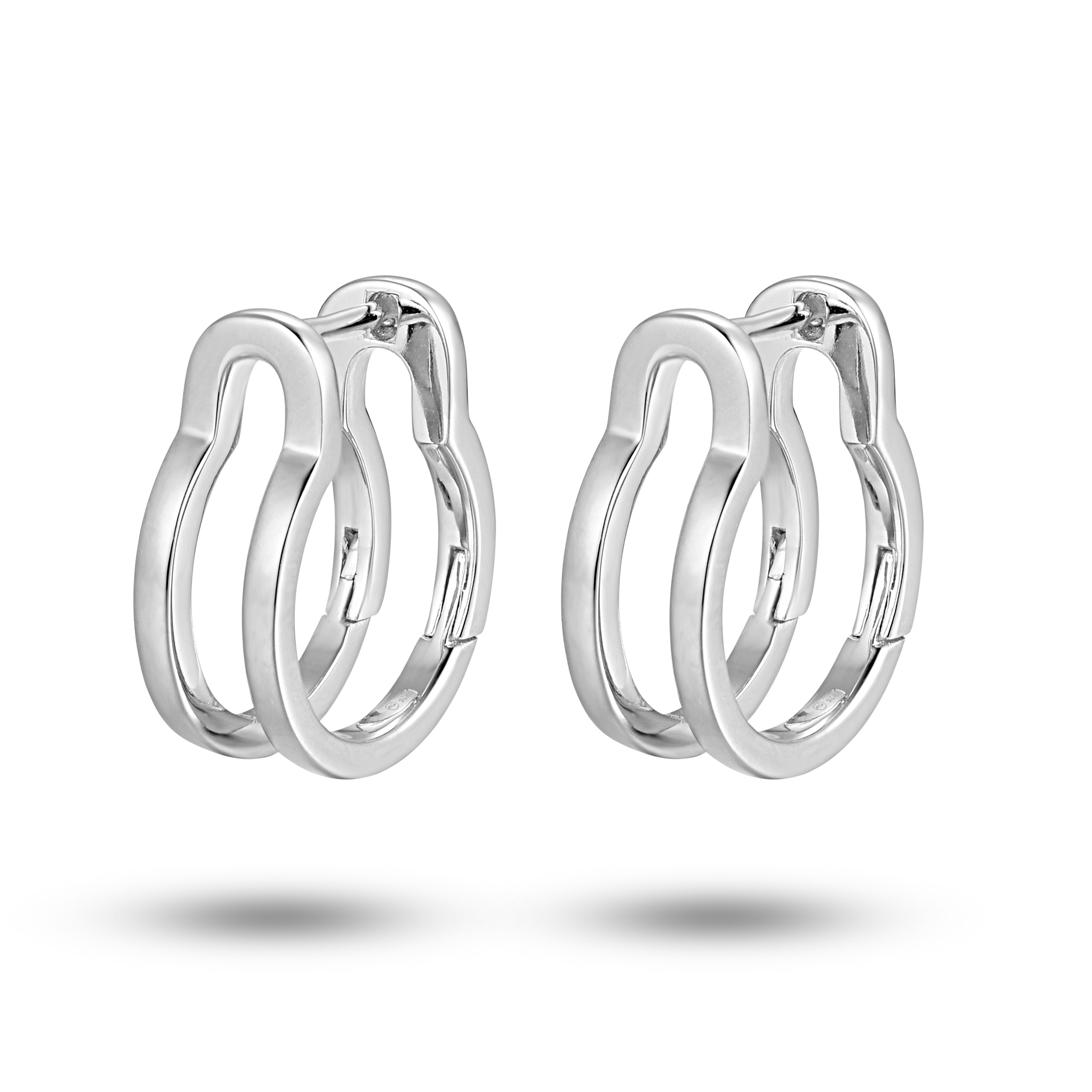 Boucles d'oreilles Éclat d'Argent