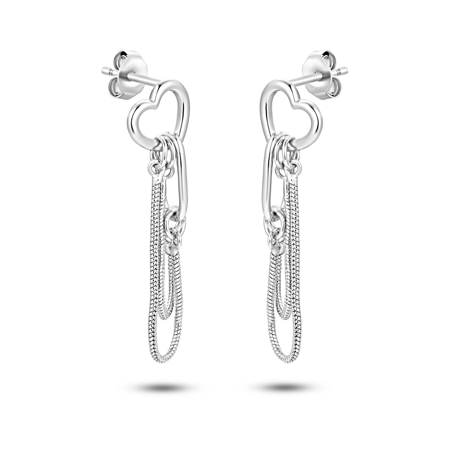Boucles d'oreilles Éclat d'Argent