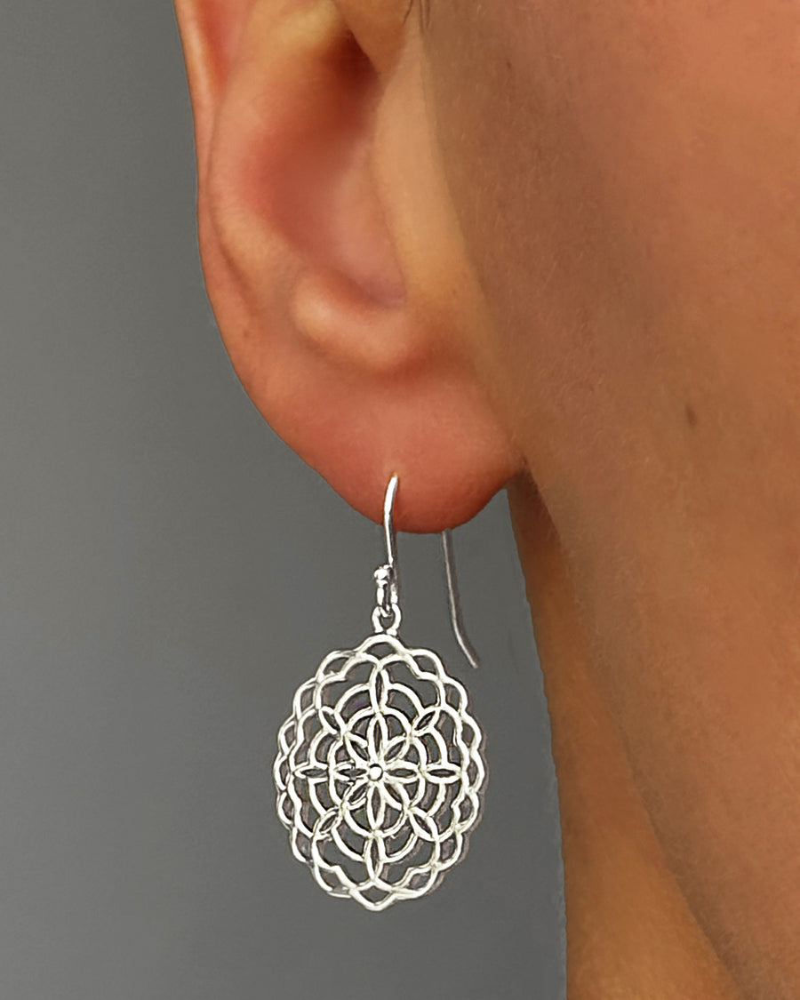 Boucles d'oreilles Éclat d'Argent