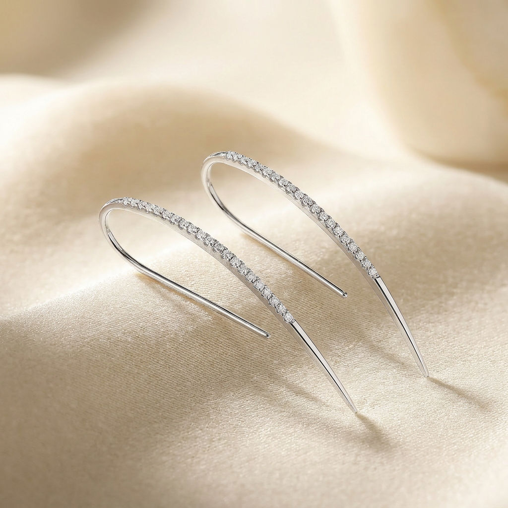 Boucles d'oreilles Éclat d'Argent