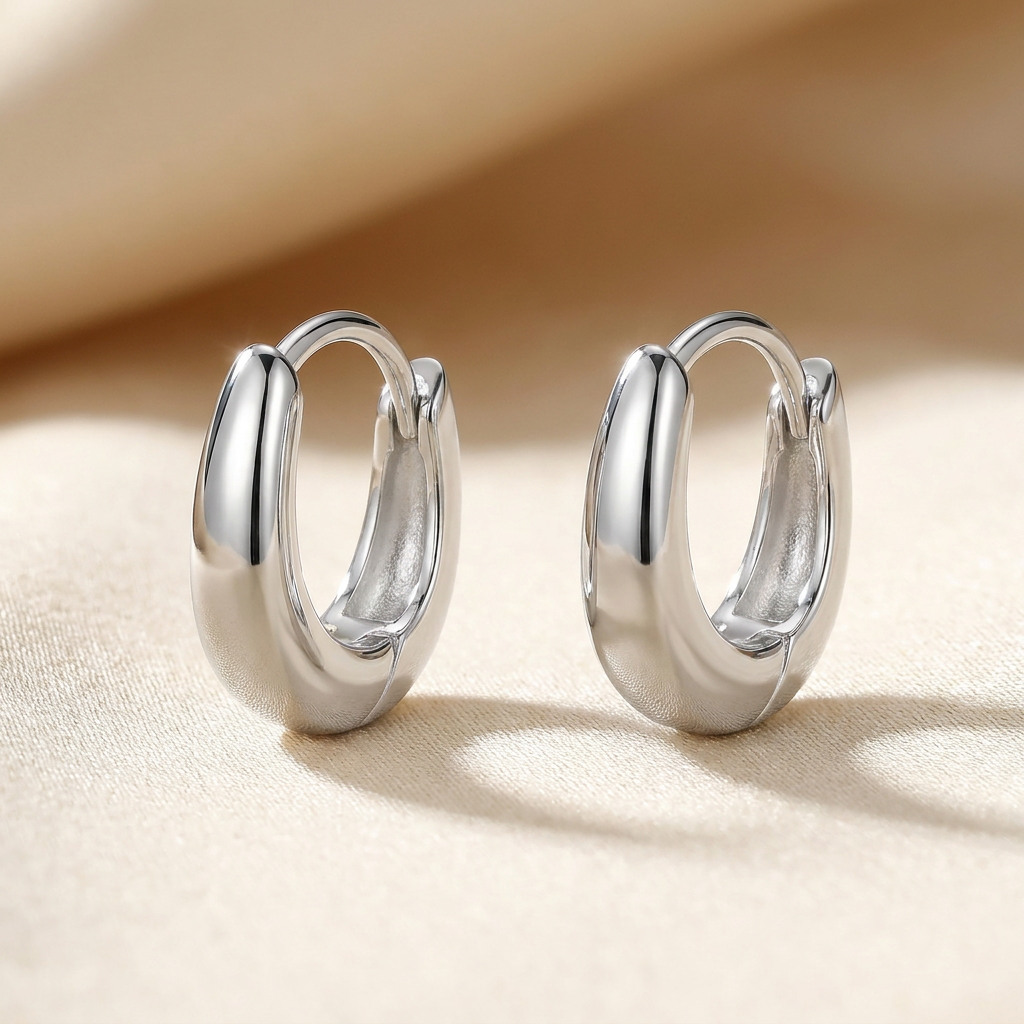 Boucles d'oreilles Éclat d'Argent