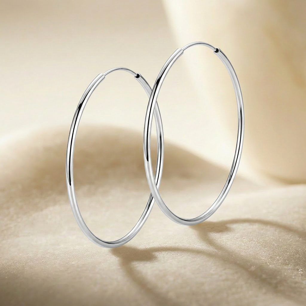 Boucles d'oreilles Éclat d'Argent