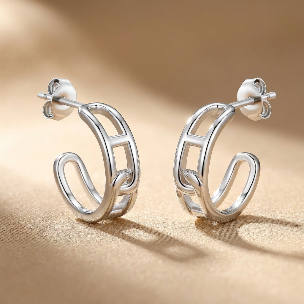 Boucles d'oreilles Éclat d'Argent