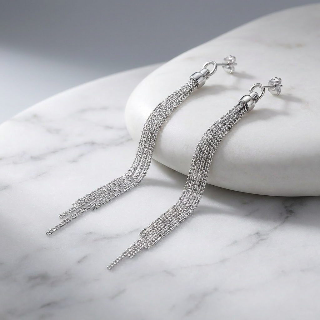 Boucles d'oreilles Éclat d'Argent