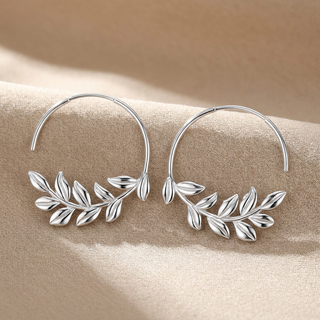 Boucles d'oreilles Éclat d'Argent