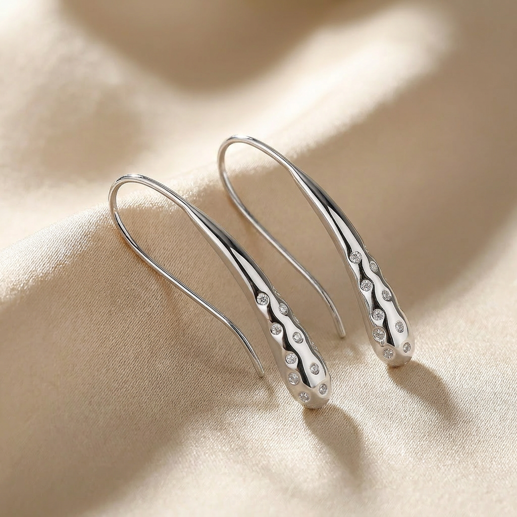 Boucles d'oreilles Éclat d'Argent
