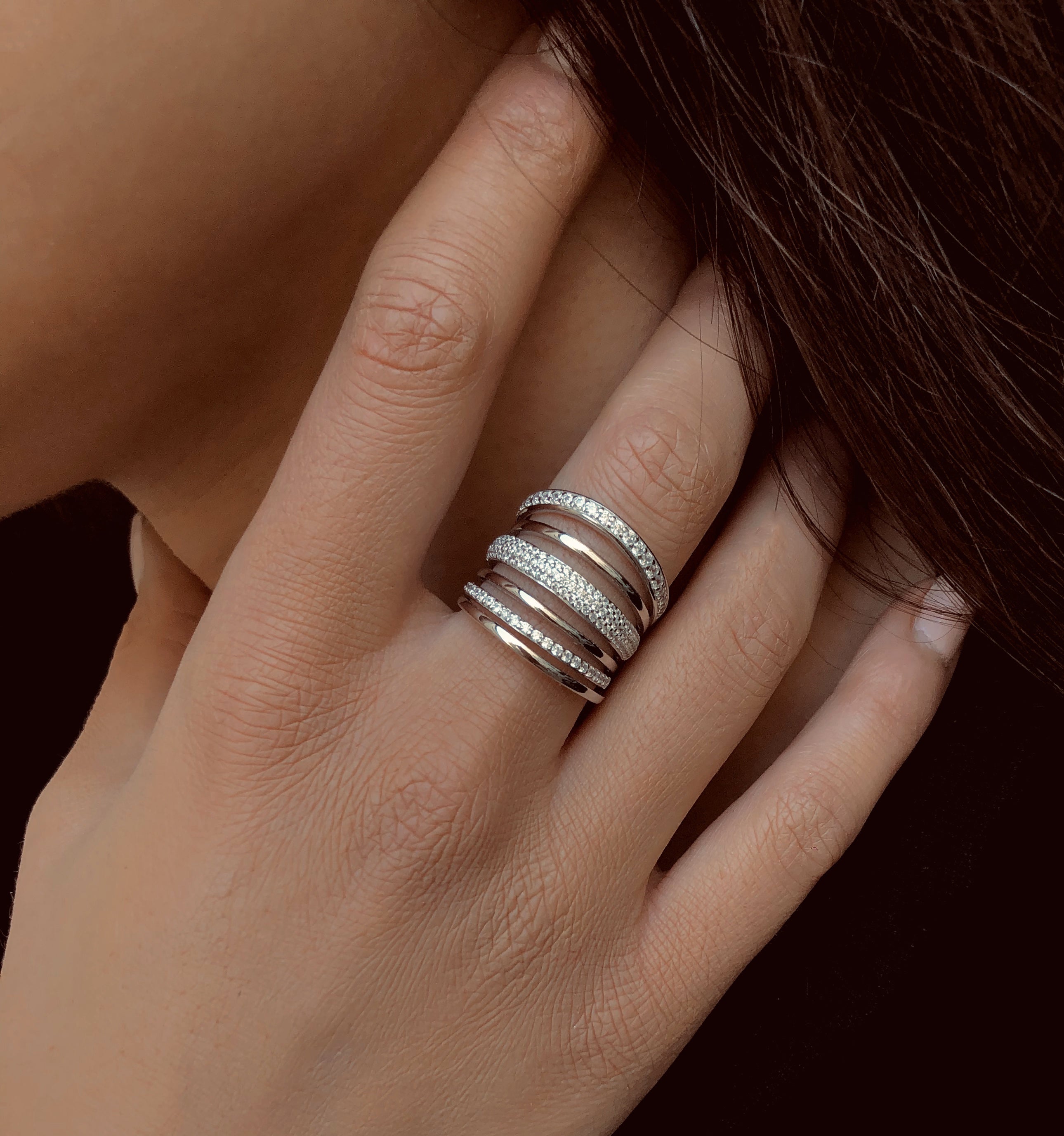 Bague Éclat d'Argent