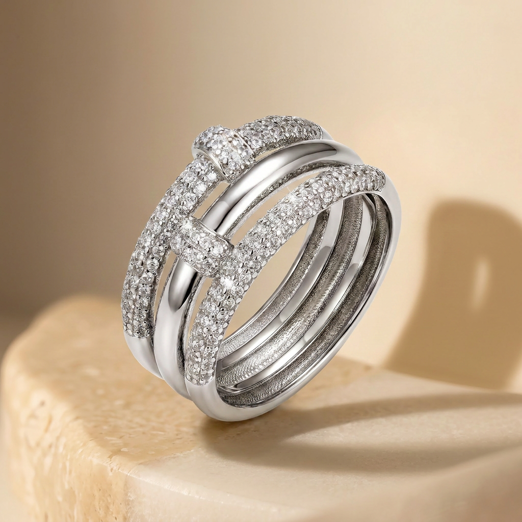 Bague Éclat d'Argent