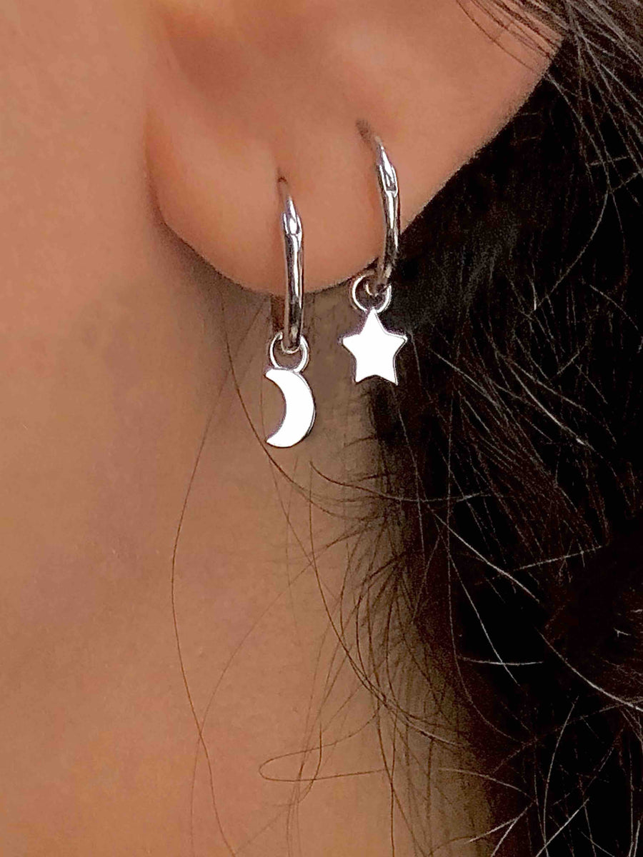 Boucles d'oreilles Éclat d'Argent