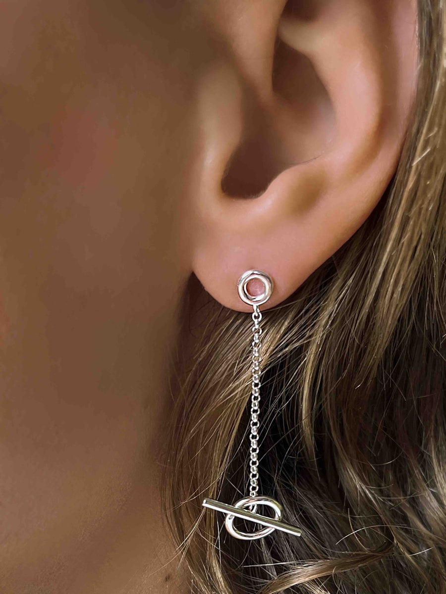 Boucles d'oreilles Éclat d'Argent