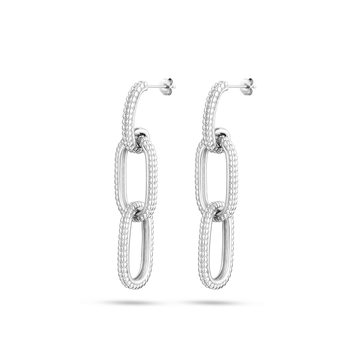 Boucles d'oreilles Éclat d'Argent