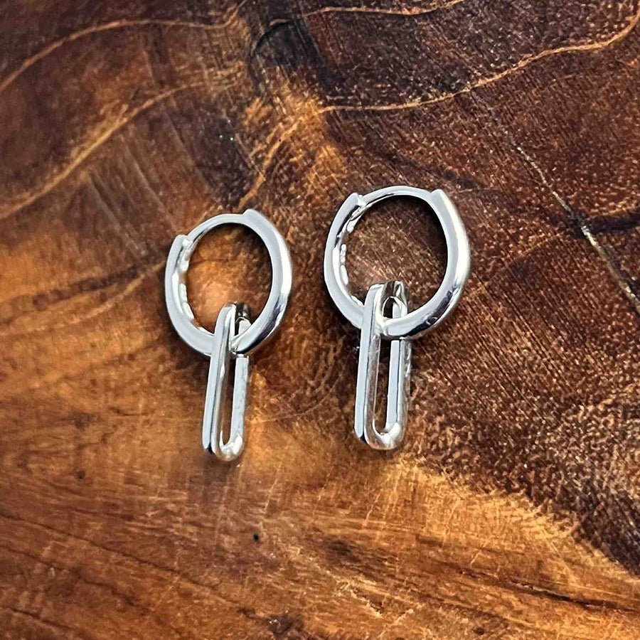 Boucles d'oreilles Éclat d'Argent